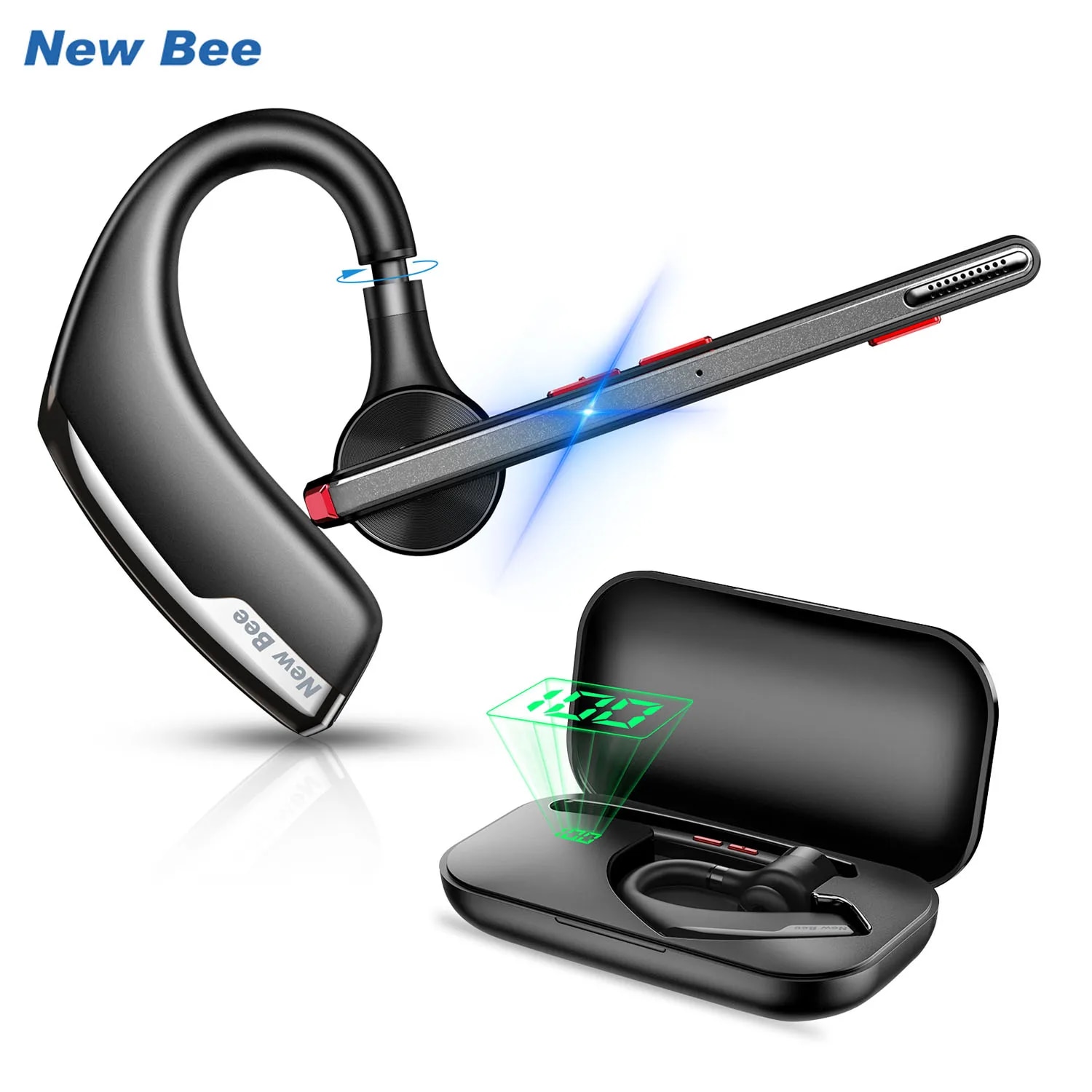 Type C Wired Earphones With Mic - Беспроводная гарнитура Bee M51, деловые наушники