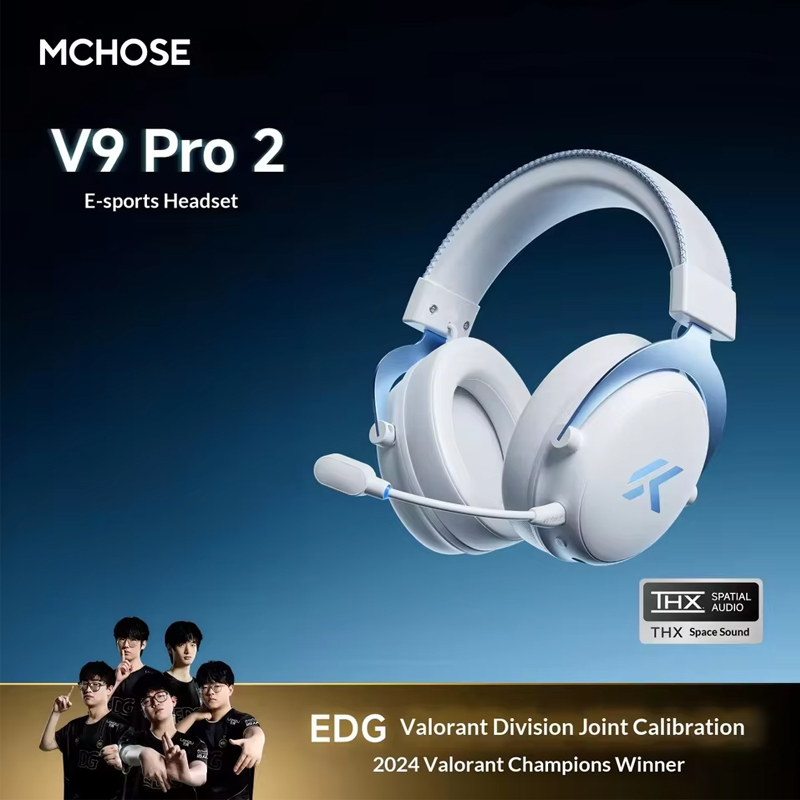 Anc Wireless Over Ear Headphones - Беспроводная игровая гарнитура MCHOSE V9 Pro