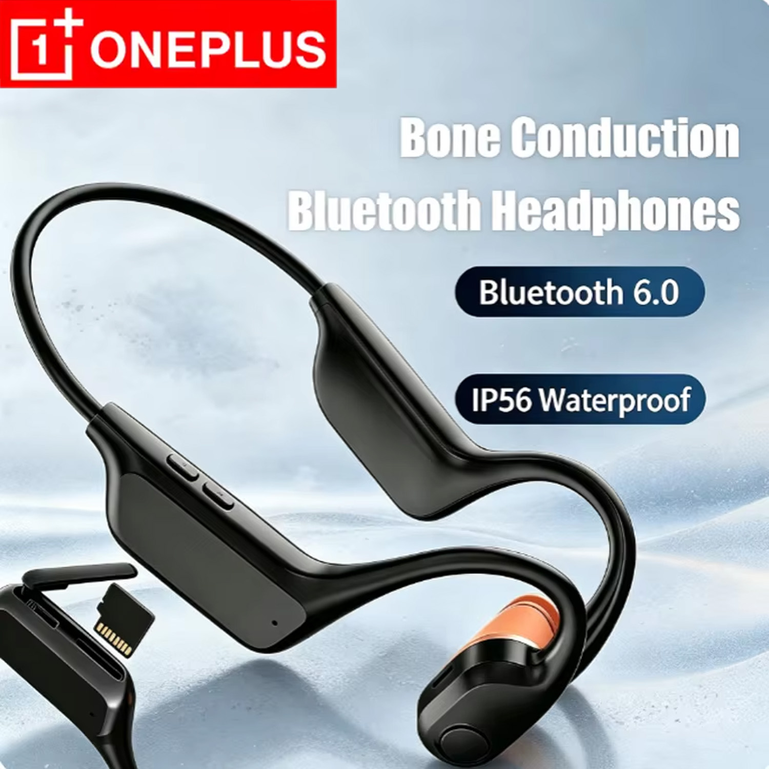 Беспроводные Bluetooth-наушник – обзор и цена Bone Conduction Running Headphones
